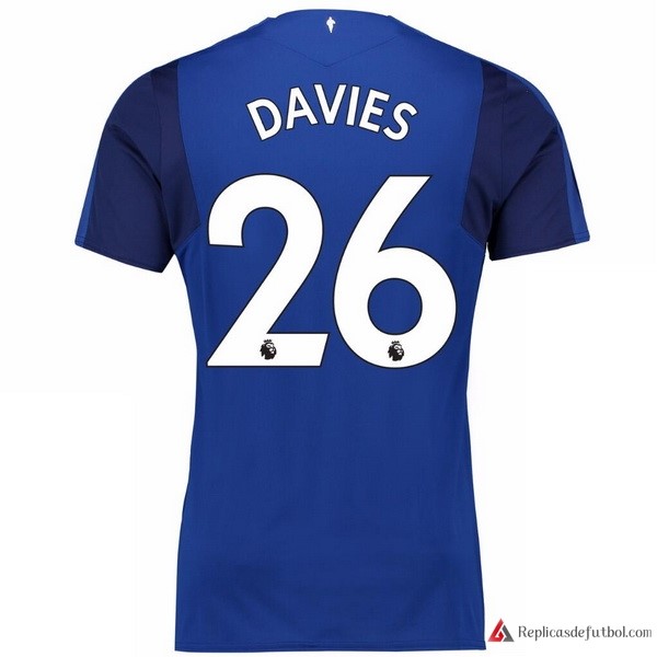 Camiseta Everton Primera equipación Davies 2017-2018